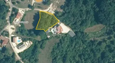 Istra, Juršići, land, 1,158 m², agricultural 550 m²