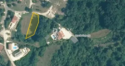 Istra, Juršići, Grundstück, 1.158 m², landwirtschaftlich 550 m² - 2