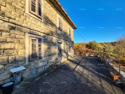 Stone house, Grožnjan, view of the town and surroundings