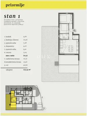 Wohnung zum Kauf in Čiovo, 78,2 m² - 10