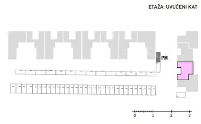 Stan 68 m², Žitnjak - 3 sobe, natkrivena terasa - 13