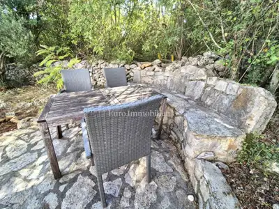 Kuća 92 m², Dobrinj - renovirana kamena dvojna kuća - 5