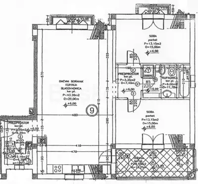 Stan 86 m², Valdebek, Pula - obiteljski kvart - 8