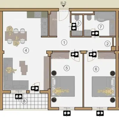 Prodaja stanova u novom stambenom projektu, kod suda, Pula! - 2