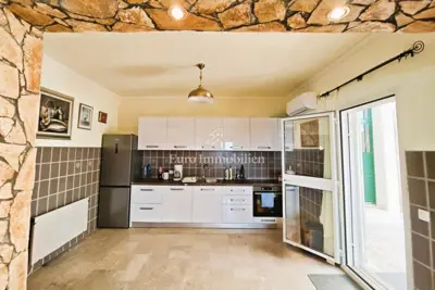 Vila 325 m², Rogoznica - bazen i pogled na more - 6