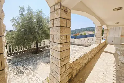 Vila 325 m², Rogoznica - bazen i pogled na more - 5