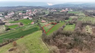 Building plot, Barban Jurićev Kal, permit for a single-storey house 210 m²