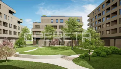 PRODAJA, VELIKA GORICA – NOVOGRADNJA | 2-SOBNI STAN 55m² S LOGGIJOM