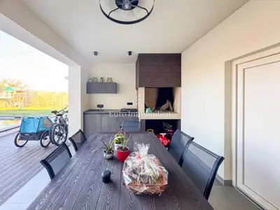 Okolica Labina - moderna villa s bazenom u izgradnji - 6