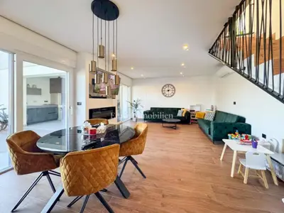 Okolica Labina - moderna villa s bazenom u izgradnji - 3