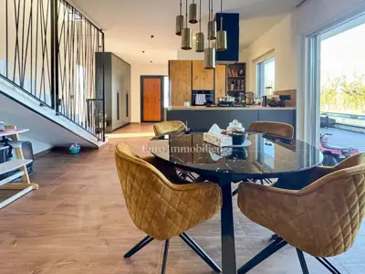 Okolica Labina - moderna villa s bazenom u izgradnji - 4