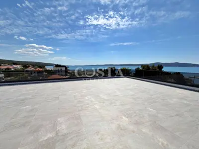 ZADAR, SUKOŠAN - Prostrani penthouse u izgradnji 50 m od mora - 13