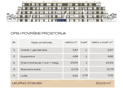 Stan 52 m², Veruda Pula, pogled na Marina Veruda - 8