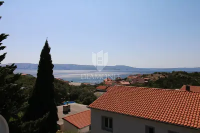 Kuća 320 m², Klenovica - pogled na more i terasa - 2