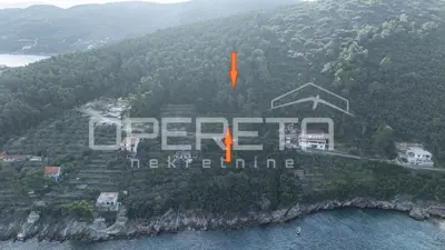 Građevinsko zemljište od 934 m², drugi red od mora, otok Korčula - 5