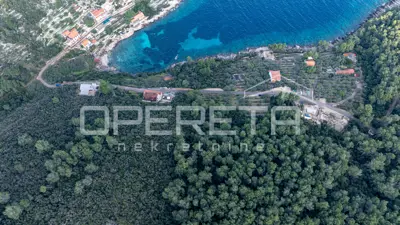 Građevinsko zemljište od 934 m², drugi red od mora, otok Korčula - 15
