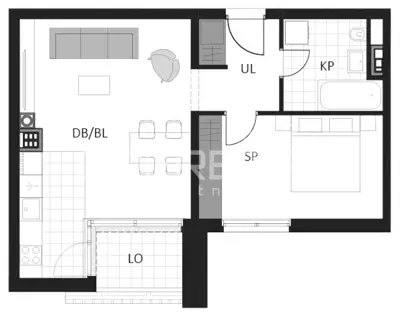Wohnung zum Kauf in Delnice, 55,5 m² - 4