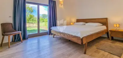 Villa 201 m², Motovun - open view and pool - 7