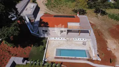 Villa 201 m², Motovun - open view and pool - 10