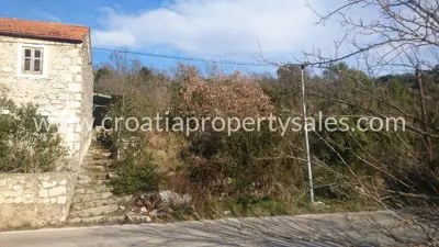 Građevinsko zemljište, Zaton kod Šibenika, projekt za dvije kuće - 6