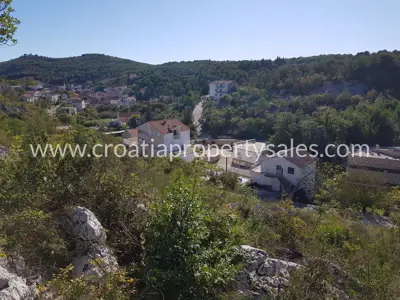 Građevinsko zemljište, Zaton kod Šibenika, projekt za dvije kuće - 5