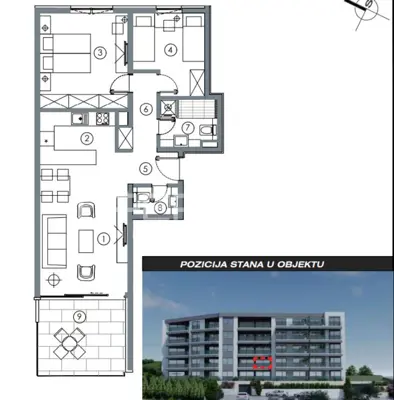 Stanovi u izgradnji - Makarska - spoj moderne arhitekture i vrhunskih materijala - 19