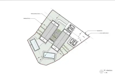 Kuća 176 m², Vrbnik - novogradnja s bazenom i okućnicom - 12