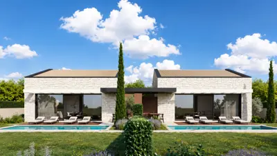 Kamena kuća 131,90 m², Poreč okolica, bazen i vrt - 2