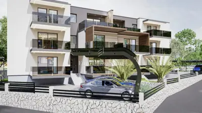 61 m² Wohnung, Podmurvice Rijeka - 2 Schlafzimmer, Balkon - 2