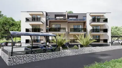 61 m² Wohnung, Podmurvice Rijeka - 2 Schlafzimmer, Balkon