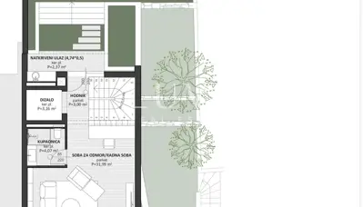 Kuća 300 m², Lozica - uz more, lift i bazen - 22
