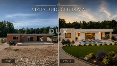 ISTRA, LABIN - 3 Zimmer Haus (Rohbau), 152,0 m²