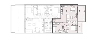 Stan 73,62 m², Mandre - 80 m od mora - 7