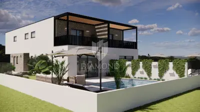 Haus 132 m², Savudrija - modern mit Pool - 14