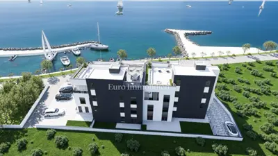 Apartmani, Zaton, prvi red do mora i novogradnja - 11