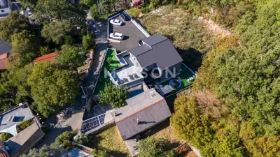 Villa 250 m², Bribir - Meerblick und beheizter Pool - 9