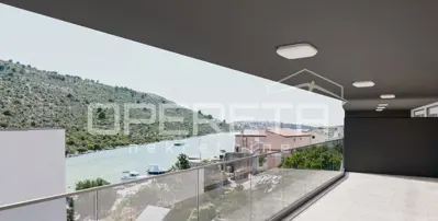 Wohnung 93 m², Rogoznica - Meerblick und 30 m bis zum Meer