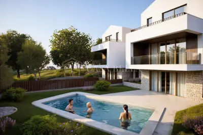 Doppelhaus 176 m², Vrbnik na Krku, Pool und Wellness - 8