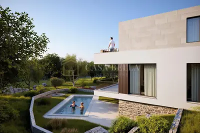 Doppelhaus 176 m², Vrbnik na Krku, Pool und Wellness - 2
